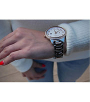  Shop Authentic Michael Kors Whitley Analog White Dial Two Tone Steel Strap Watch For Women - MK6228 - Luxxuri
