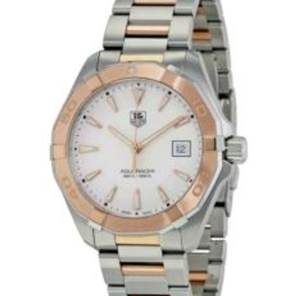  Shop Authentic Tag Heuer Aquaracer White Dial Watch for Men - WAY1150.BD0911 - Luxxuri