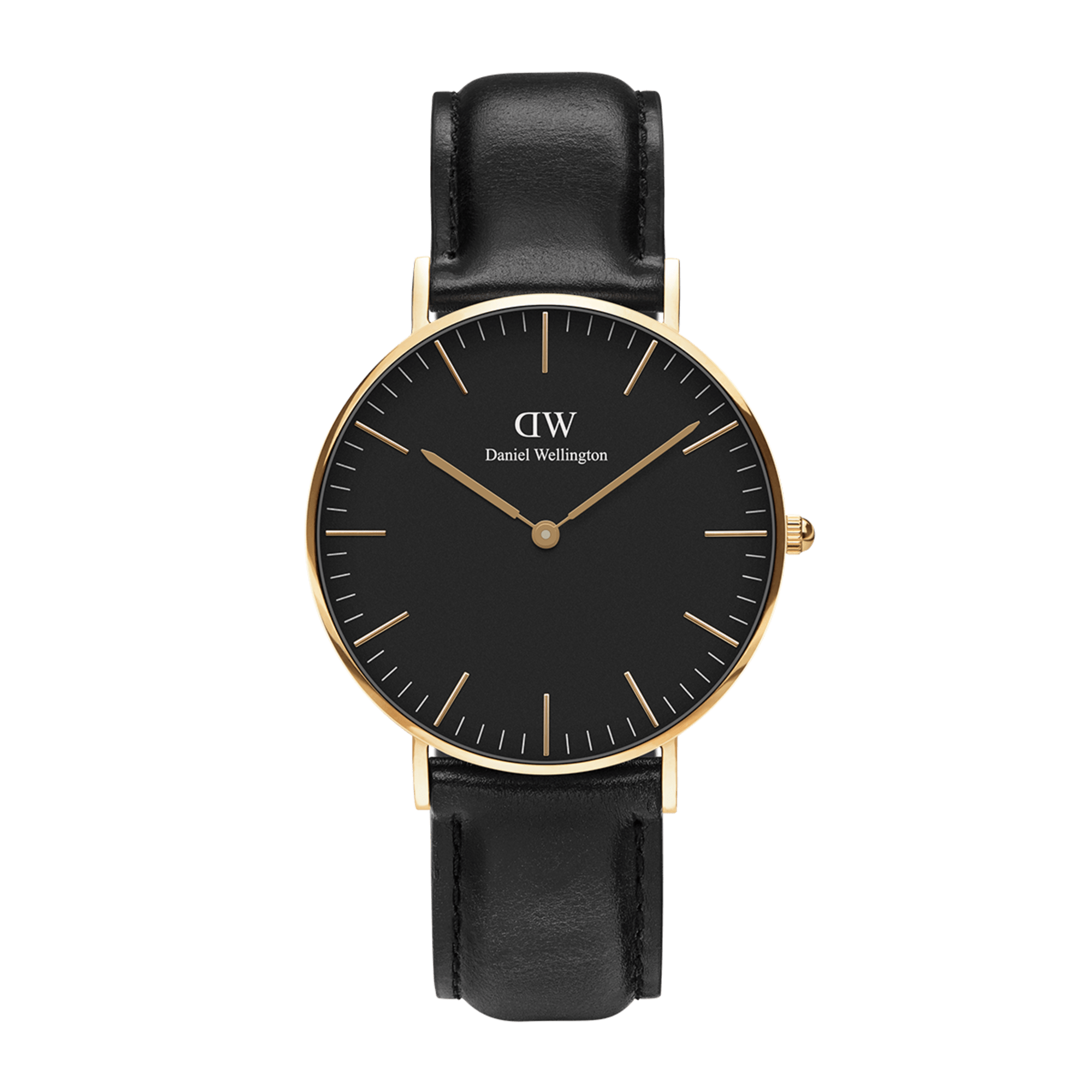  Shop Authentic Daniel Wellington Classic Reading Black Dial Black Leather Strap Watch For Men - DW00100129 - Luxxuri