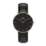  Shop Authentic Daniel Wellington Classic Reading Black Dial Black Leather Strap Watch For Men - DW00100129 - Luxxuri