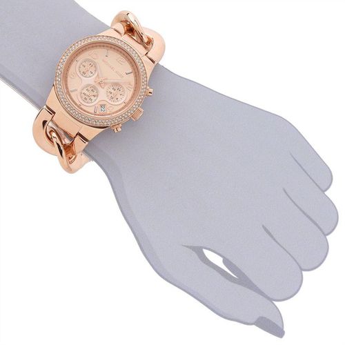  Shop Authentic Michael Kors Runway Rose Gold Dial Rose Gold Steel Strap Watch for Women - MK3247 - Luxxuri