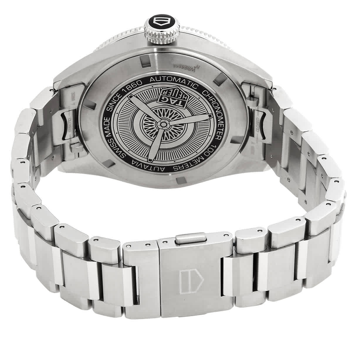  Shop Authentic Tag Heuer Autavia Cosc GMT Automatic Blue Dial Silver Steel Strap Watch for Men - WBE511A.BA0650 - Luxxuri