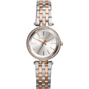  Shop Authentic Michael Kors Darci Silver Dial Two Tone Steel Strap Watch for Women - MK3298 - Luxxuri