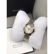  Shop Authentic Gucci G Timeless Silver Dial Two Tone Steel Strap Watch For Women - YA126511 - Luxxuri