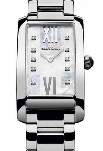  Shop Authentic Maurice Lacroix Fiaba Mother of Pearl Dial Silver Steel Strap Watch for Women - FA2164-SS002-170 - Luxxuri