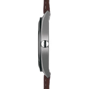  Shop Authentic Tissot Gentleman Blue Dial Brown Leather Strap Watch For Men - T127.410.16.041.00 - Luxxuri