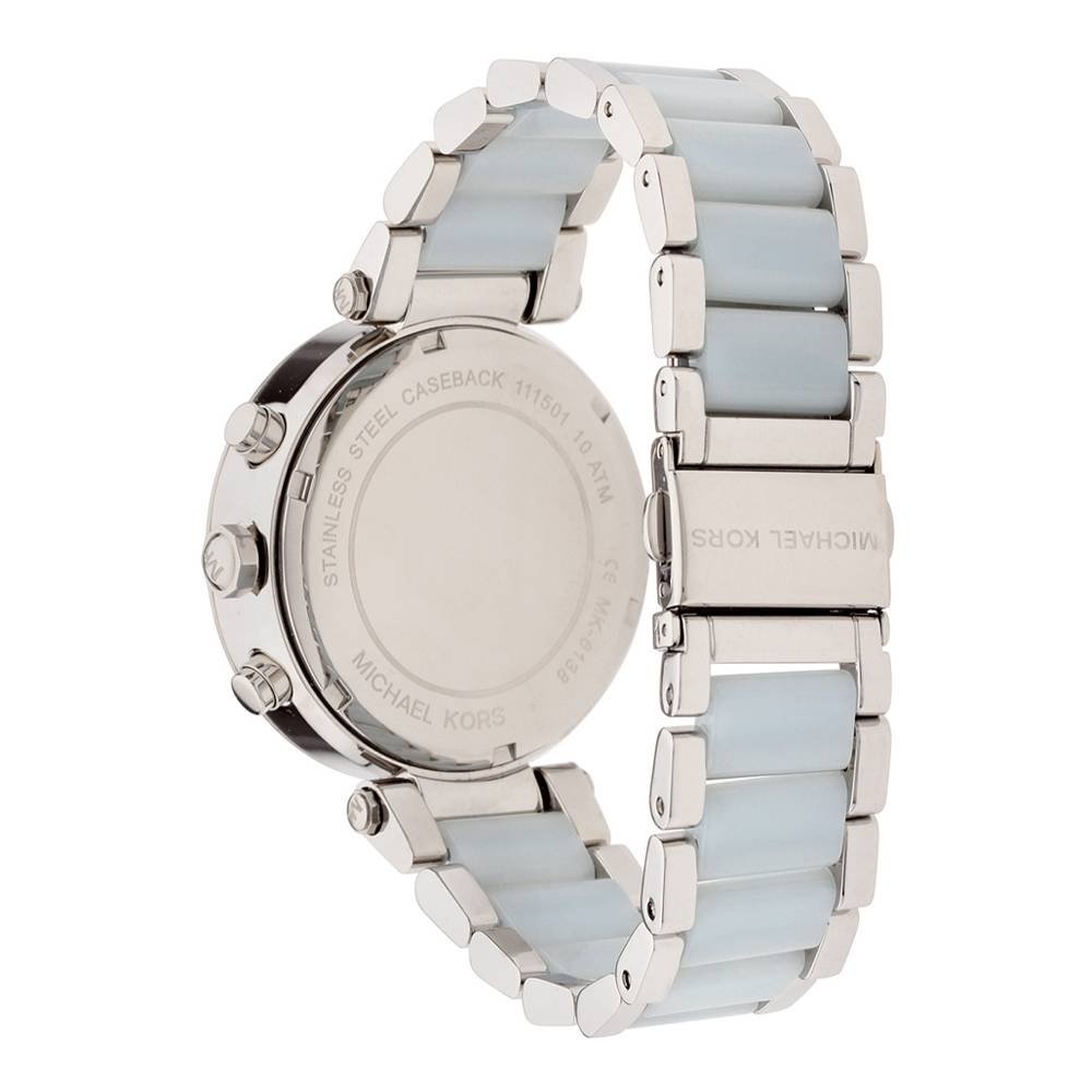  Shop Authentic Michael Kors Parker White Dial Two Tone Steel Strap Watch for Women - MK6138 - Luxxuri