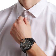  Shop Authentic Diesel Mega Chief Black Dial Black Steel Strap Watch For Men - DZ4309 - Luxxuri