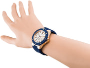  Shop Authentic Guess Overdrive White Dial Blue Rubber Strap Watch for Women - W0149L5 - Luxxuri