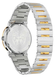 Shop Authentic Versace Greca Green Dial Silver Steel Strap Watch for Men - VEVI00420 - Luxxuri