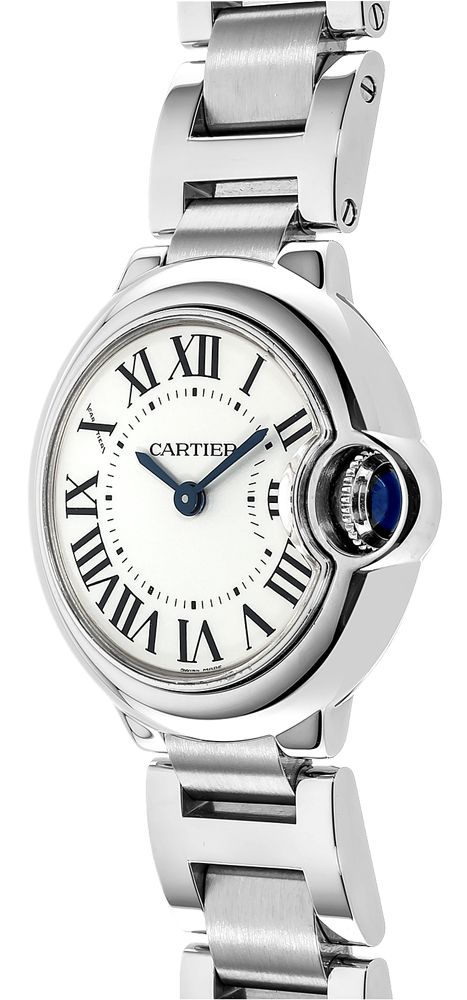  Shop Authentic Cartier Ballon Bleu De Cartier White Dial Silver Steel Strap Watch for Women - W69010Z4 - Luxxuri