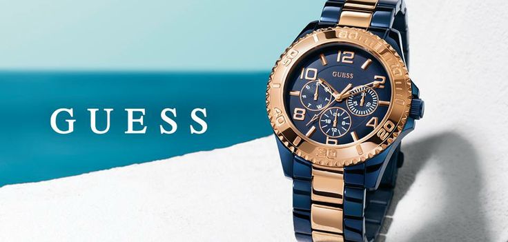  Shop Authentic Guess BFF Multifunction Blue Dial Two Tone Steel Strap Watch for Women - W0231L6 - Luxxuri