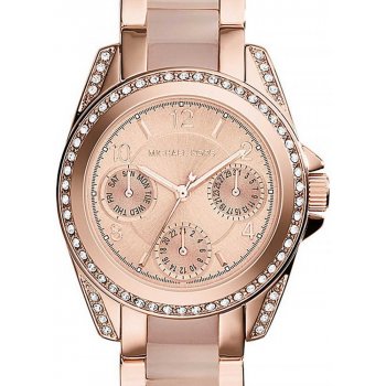 Shop Authentic Michael Kors Blair Rose Gold Dial Two Tone Steel Strap Watch for Women - MK6175 - Luxxuri
