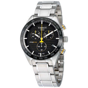 Shop Authentic Tissot PRS 516 Chronograph Black Dial Silver Steel Strap Watch For Men - T100.417.11.051.00 - Luxxuri