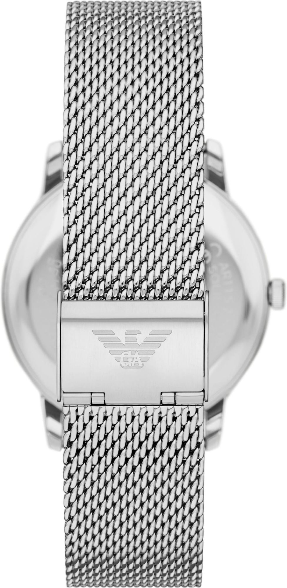  Shop Authentic Emporio Armani Minimalist Quartz Green Dial Silver Mesh Bracelet Watch For Men - AR11578 - Luxxuri