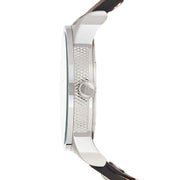  Shop Authentic Diesel Mini Daddy LIght Blue Dial Brown Leather Strap Watch For Men - DZ7321 - Luxxuri