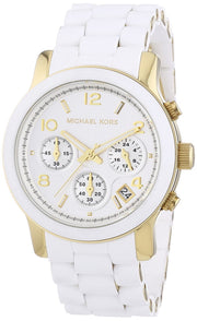  Shop Authentic Michael Kors Runway White Dial White Steel Strap Watch for Women - MK5145 - Luxxuri