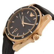  Shop Authentic Emporio Armani Sport Quartz Black Dial Black Rubber Strap Watch For Men - AR11101 - Luxxuri