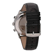  Shop Authentic Maserati Ricordo Silver Dial Black Leather Strap Watch For Men - R8871633001 - Luxxuri