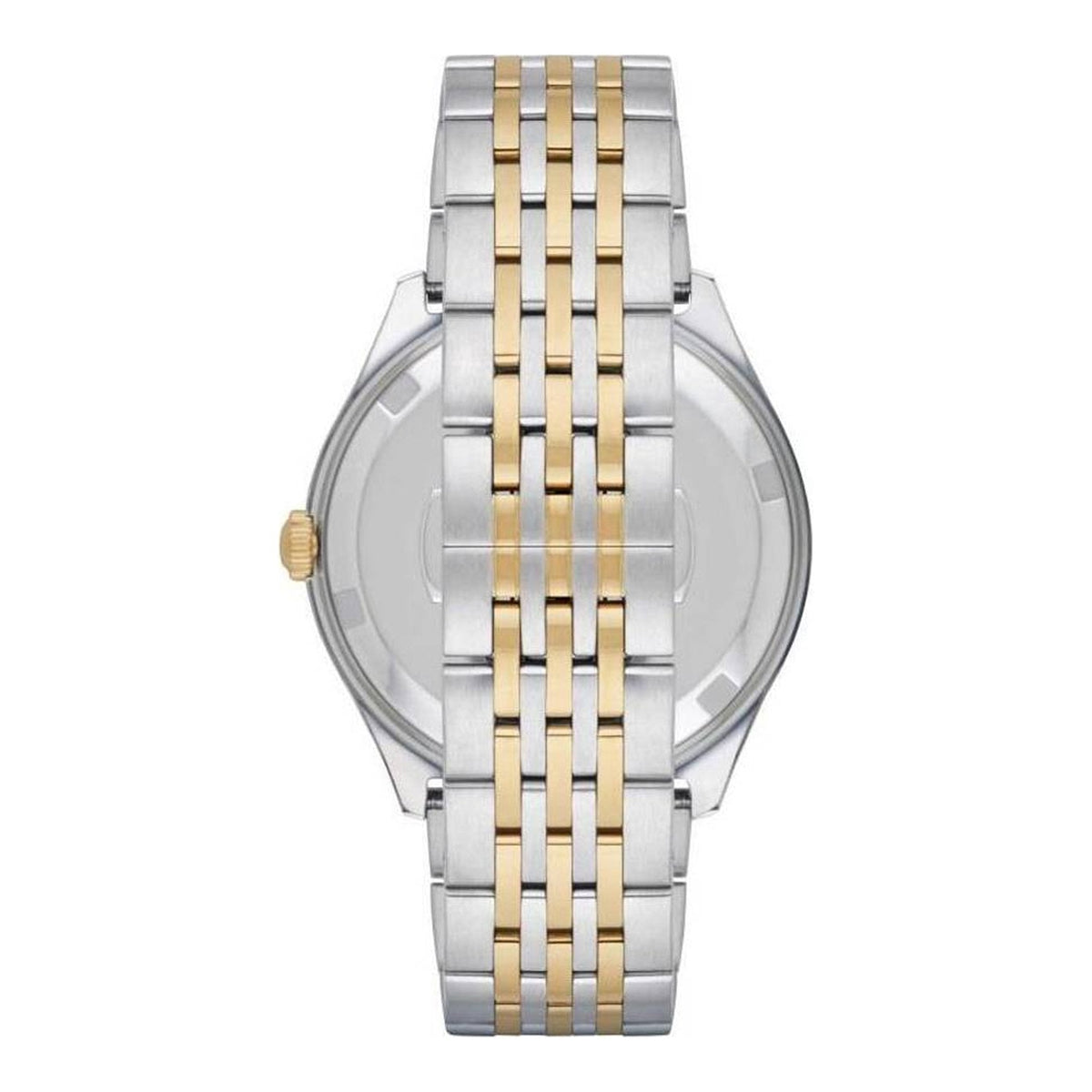  Shop Authentic Emporio Armani Cream Dial Two Tone Steel Strap Watch For Men - AR11034 - Luxxuri