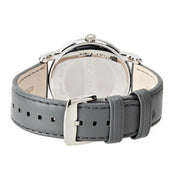  Shop Authentic Emporio Armani Classic Quartz Grey Dial Grey Leather Strap Watch For Men - AR1730 - Luxxuri