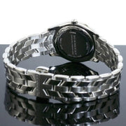  Shop Authentic Burberry Herringbone Grey Dial Silver Steel Strap Watch for Women - BU1851 - Luxxuri