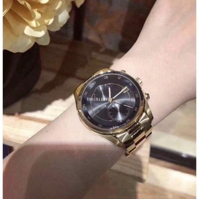  Shop Authentic Michael Kors Blair Quartz Black Dial Gold Steel Strap Watch For Women - MK6497 - Luxxuri