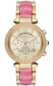  Shop Authentic Michael Kors Parker Gold Dial Two Tone Steel Strap Watch for Women - MK6363 - Luxxuri