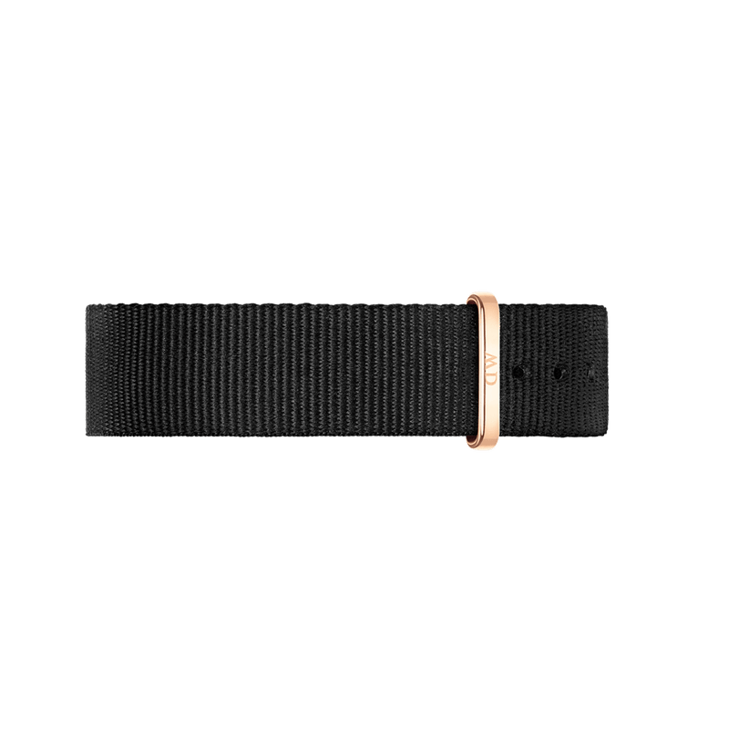  Shop Authentic Daniel Wellington Classic Cornwall White Dial Black Nylon Strap Watch For Women - DW00100259 - Luxxuri