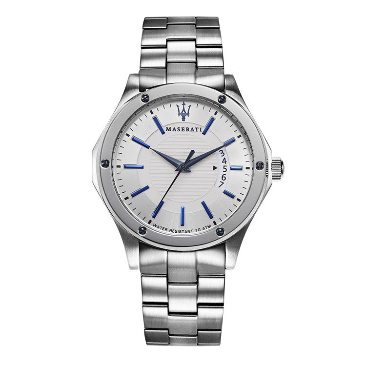  Shop Authentic Maserati Circuito Silver Dial Silver Steel Strap Watch For Men - R8853127001 - Luxxuri