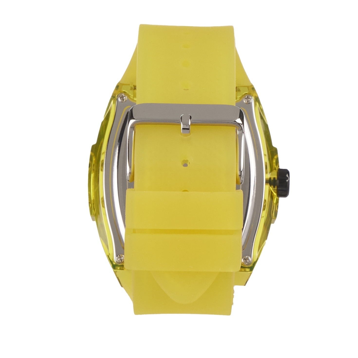  Shop Authentic Guess Phoenix Multi Function Black Dial Yellow Rubber Strap Watch for Men - GW0203G6 - Luxxuri