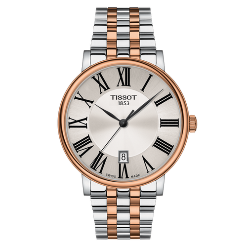  Shop Authentic Tissot T Classic Carson Premium Silver Dial Two Tone Steel Strap Watch For Men - T122.410.22.033.00 - Luxxuri