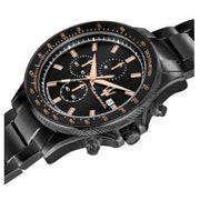  Shop Authentic Maserati SFIDA Chronograph Black Dial Black Steel Strap Watch For Men - R8873640011 - Luxxuri