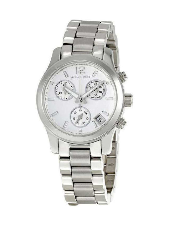  Shop Authentic Michael Kors Runway Silver Dial Silver Steel Strap Watch for Women - MK5428 - Luxxuri