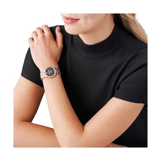  Shop Authentic Michael Kors Camille Chronograph Grey Dial Rose Gold Steel Strap Watch For Women - MK6983 - Luxxuri