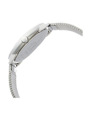  Shop Authentic Calvin Klein Minimal SIlver Dial Silver Mesh Bracelet Watch for Women - K3M221Y6 - Luxxuri