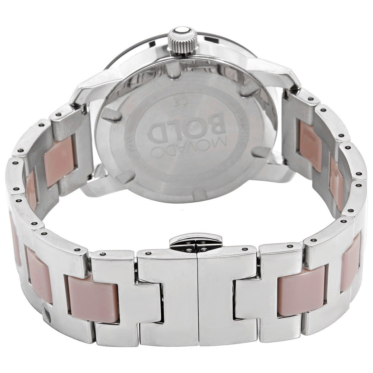  Shop Authentic Movado Bold Silver Dial Two Tone Steel Strap Watch for Women - 3600702 - Luxxuri