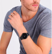  Shop Authentic Fossil The Minimalist Black Dial Black Steel Strap Watch for Men - FS5308 - Luxxuri