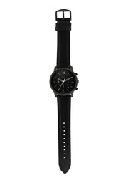  Shop Authentic Fossil Neutra Chronograph Black Dial Black Leather Strap Watch for Men - FS5503 - Luxxuri