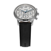  Shop Authentic Fossil Neutra Chronograph White Dial Black Leather Strap Watch for Men - FS6023 - Luxxuri