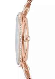  Shop Authentic Fossil Jacqueline Rose Gold Dial Rose Gold Steel Strap Watch for Women - ES3546 - Luxxuri