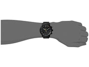  Shop Authentic Fossil Goodwin Chronograph Black Dial Black Steel Strap Watch for Men - FS5413 - Luxxuri