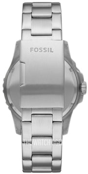  Shop Authentic Fossil FB-01 Automatic Skeleton Black Dial Silver Steel Strap Watch for Men - ME3190 - Luxxuri