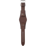  Shop Authentic Fossil Coachman Chronograph White Dial Brown Leather Strap Watch for Men - CH2890 - Luxxuri