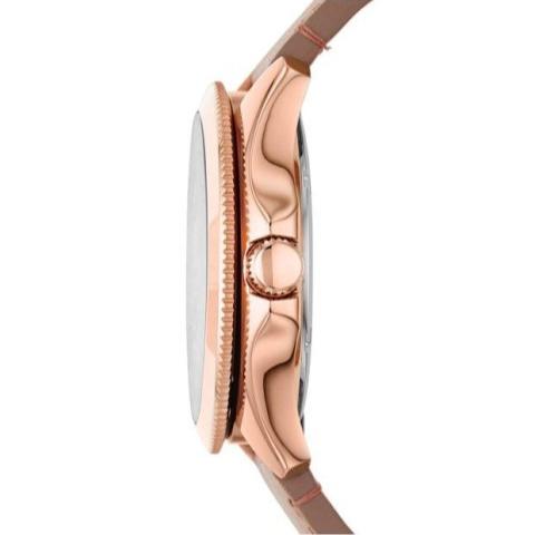  Shop Authentic Fossil Cecile White Dial Beige Leather Strap Watch for Women - AM4532 - Luxxuri