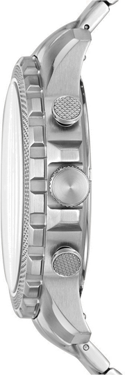  Shop Authentic Fossil Bowman Chronograph Blue Dial Silver Steel Strap Watch for Men - FS5604 - Luxxuri