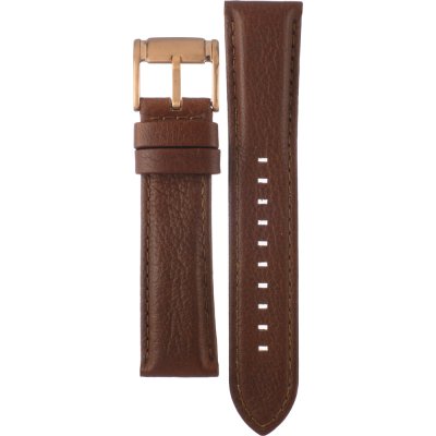  Shop Authentic Fossil Flynn Mechanical Skeleton Beige Dial Brown Leather Strap Watch for Men - BQ2215 - Luxxuri