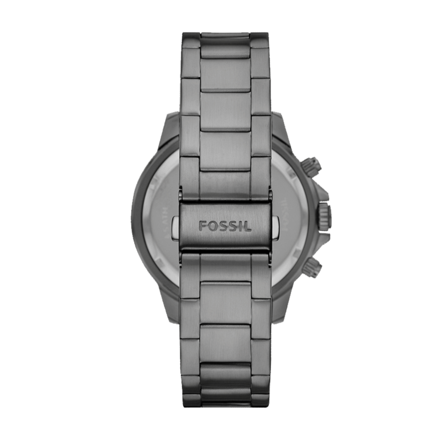  Shop Authentic Fossil Bannon Multifunction Chronograph Grey Dial Grey Steel Strap Watch for Men - BQ2491 - Luxxuri
