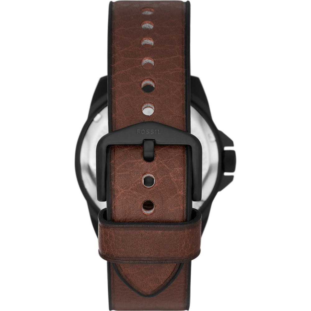  Shop Authentic Fossil Nate Chronograph Brown Dial Brown Leather Strap Watch for Men - JR1511 - Luxxuri