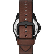  Shop Authentic Fossil Nate Chronograph Brown Dial Brown Leather Strap Watch for Men - JR1511 - Luxxuri